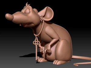 Rat 3D print model 3D Print Model