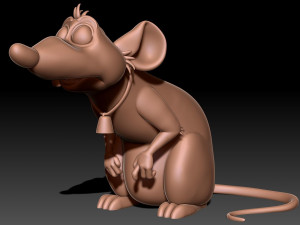 Rat 3D print model 3D-printmodel
