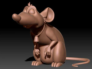 Rat 3D print model 3D Print Model