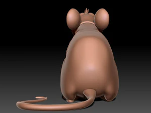 Rat 3D print model 3D Print Model