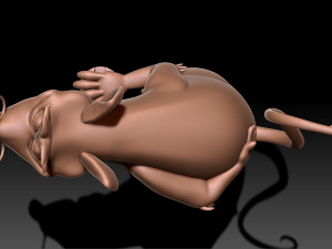 Old Rat 3D print model 3D Print Model