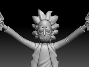 Rick Sanchez - Rick and Morty Modelo de impresión 3D