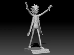 Rick Sanchez - Rick and Morty 3D Print Model