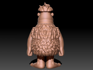 Fred Flintstone 3D Druckmodell