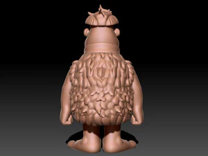 Fred Flintstone 3D Print Model