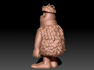 Fred Flintstone 3D Druckmodell