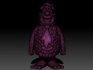 Fred Flintstone 3D Print Model