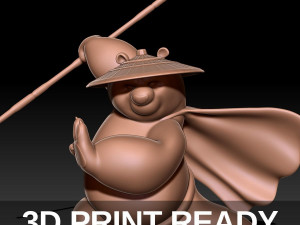 Kung Fu Panda Po Modèles 3D en vedette