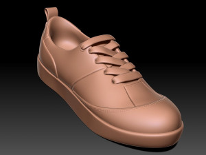 Woodland Shoe 3Dプリントモデル