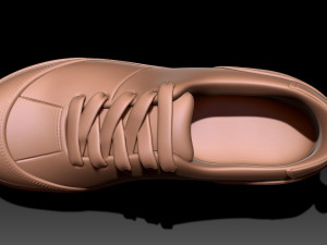 Woodland Shoe 3Dプリントモデル