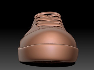 Woodland Shoe 3Dプリントモデル