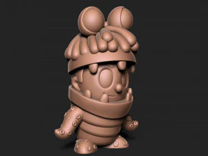 MONSTER INC BOO 3D Print Model