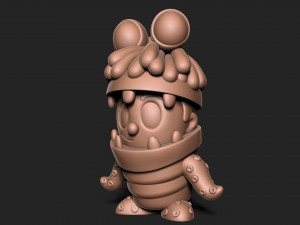 MONSTER INC BOO 3D 打印模型