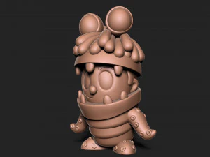 MONSTER INC BOO 3D Print Model