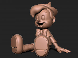 Pinocchio 3Dプリントモデル