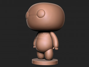 Big hero 6 - Baymax 3D प्रिंट मॉडल