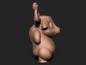 Angry bull 3D Baskı Modeli