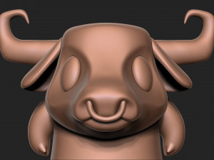 Angry bull 3D Baskı Modeli