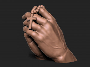 Praying Hands Model do druku 3D