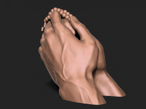 Praying Hands 3D Baskı Modeli