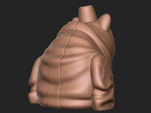 Stylized Cartoon Bear 3D Print Model