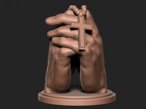 Praying Hands 3D-printmodel
