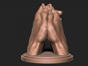 Praying Hands 3D-printmodel