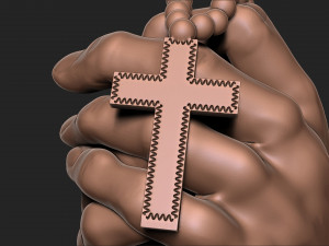 Praying Hands 3D-printmodel