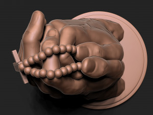 Praying Hands 3D-printmodel