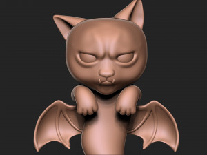 Halloween Vampire Cat 3D 프린트 모델