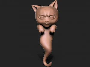 Gato vampiro de Halloween Modelo de Impressão 3D
