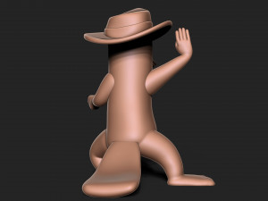 Perry the Platypus 3D 打印模型