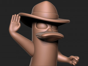 Perry the Platypus 3D 打印模型