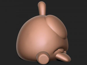 Om Nom from the Cut the Rope 3D Print Model