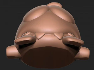 Om Nom from the Cut the Rope 3D Print Model