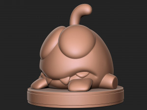 Om Nom from the Cut the Rope Modelo de Impressão 3D