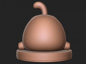 Om Nom from the Cut the Rope Modelo de Impressão 3D