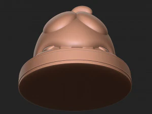 Om Nom from the Cut the Rope 3D Print Model