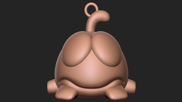 Om Nom from the Cut the Rope Modelo de impresión 3D .c4d .max .obj .3ds .fbx .stl .blend 