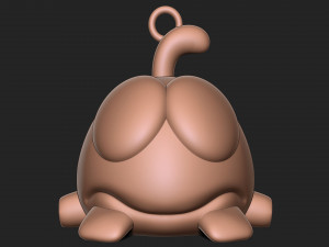 Om Nom from the Cut the Rope 3D 프린트 모델