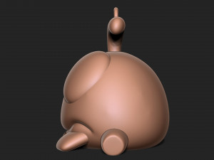 Om Nom from the Cut the Rope Modelo de impresión 3D