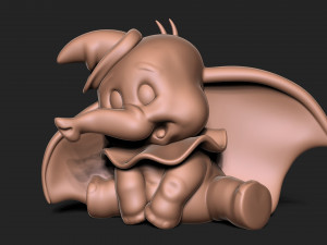 Dumbo 3D Baskı Modeli