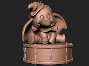 Dumbo for printing Modèles 3D en vedette