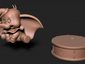 Dumbo for printing Modèles 3D en vedette