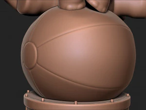 Dumbo with drum 3D Print Model