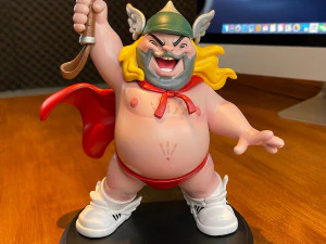 Fat Thor 3D Print Model