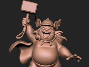 Fat Thor 3Dプリントモデル