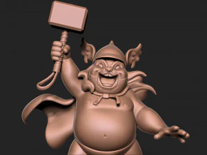 Fat Thor 3D Print Model
