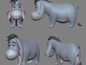 EEYORE winnie pooh Modello di stampa 3D