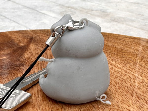 Pig with banjo keychain 3D Baskı Modeli